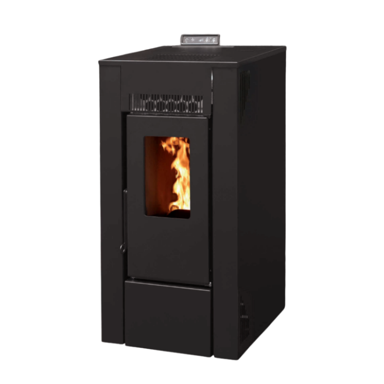 Pack Poêle à Granulés GIOIA 9 Étanche + Kit Conduit sortie Ventouse