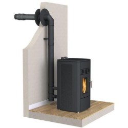 KIT CONDUIT VENTOUSE SORTIE FAÇADE - ARRIÈRE